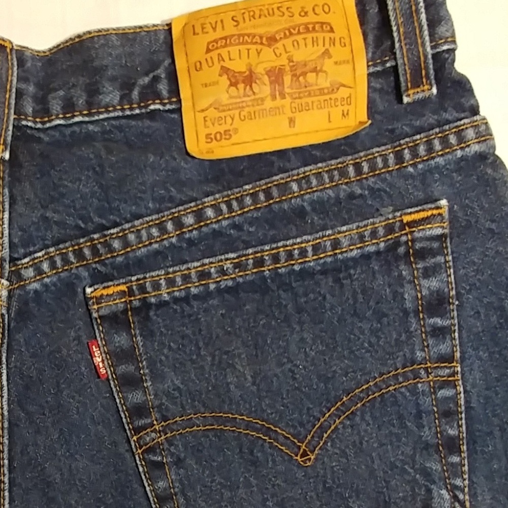 NEW LOW PRICE!!! Women's Levi's 505 Blue Jeans - Picture 5 of 8